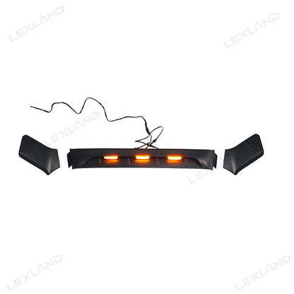 Tacoma/4Runner Hood Protector with LED Light Hood Deflector Bug Deflector 2.0 for Toyota