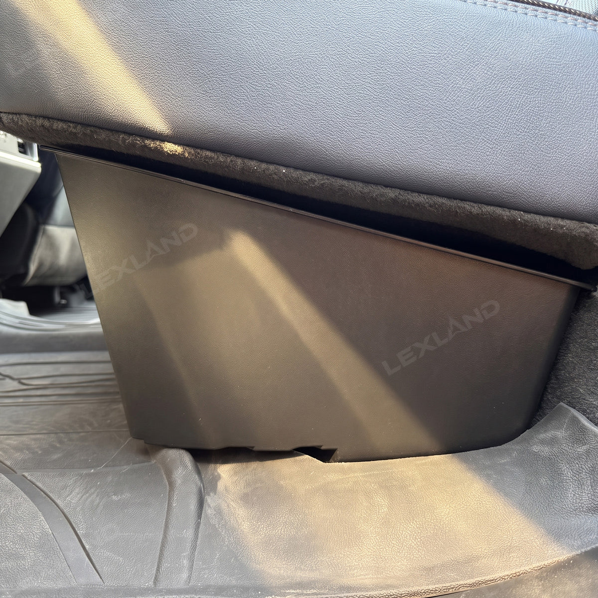 Silverado 1500/2500/3500HD Under Seat Organizer Tray ABS Rear Seat Storage Box