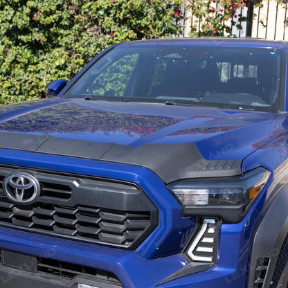 Tacoma Hood Deflector Split Design Hood Protector ABS Hood Shield for Toyota