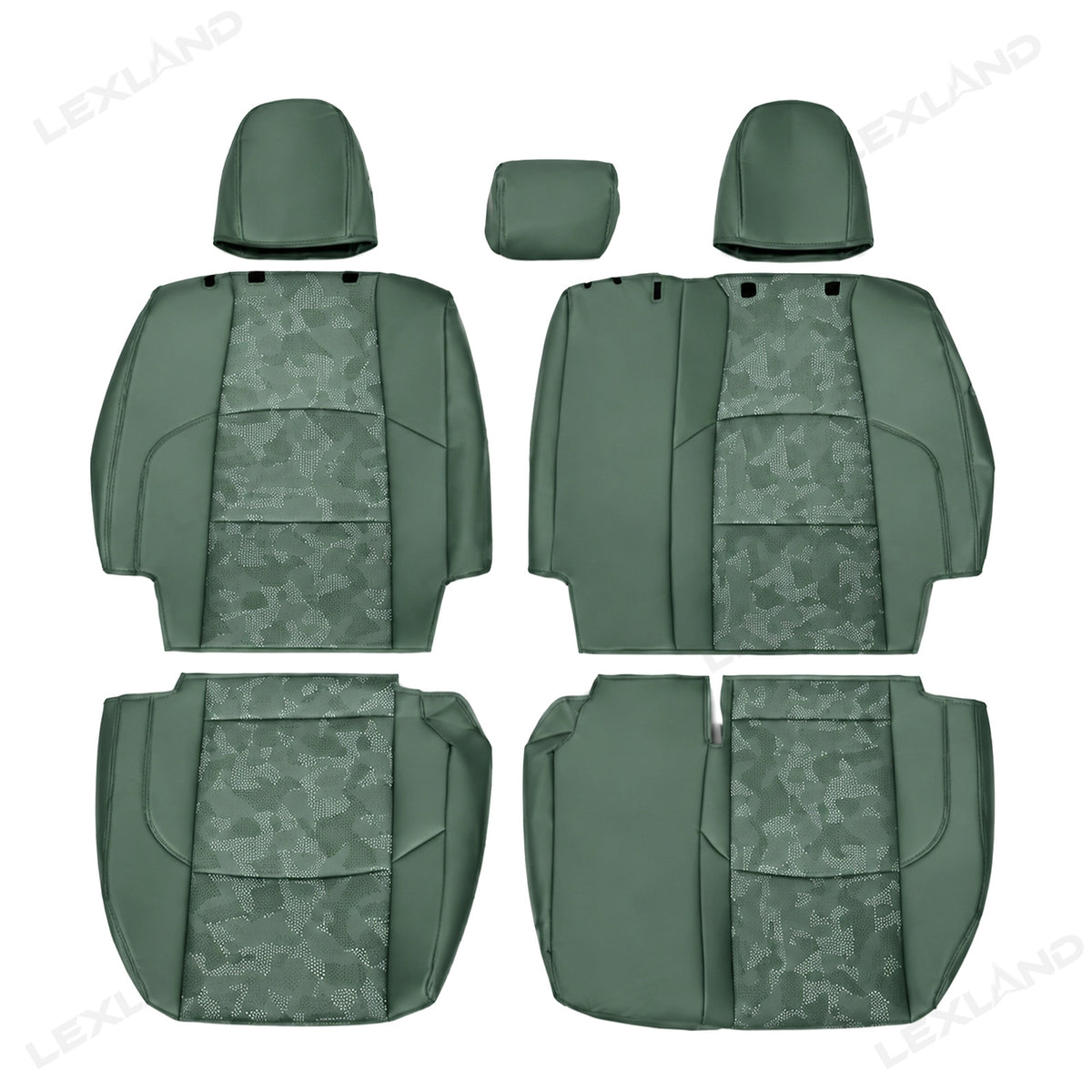 Tacoma/4Runner Seat Covers Off-Road Style Camo Seat Protector Custom Fit Interior Seat Upholstery Upgrade