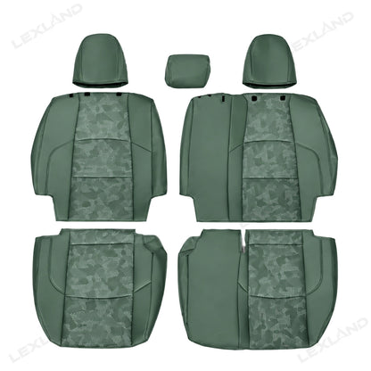 Tacoma/4Runner Seat Covers Off-Road Style Camo Seat Protector Custom Fit Interior Seat Upholstery Upgrade