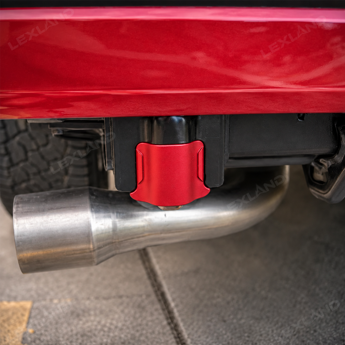 Tacoma Rear Bumper Hitch Crossmember End Caps 2PCS Clip-On Installation for Toyota