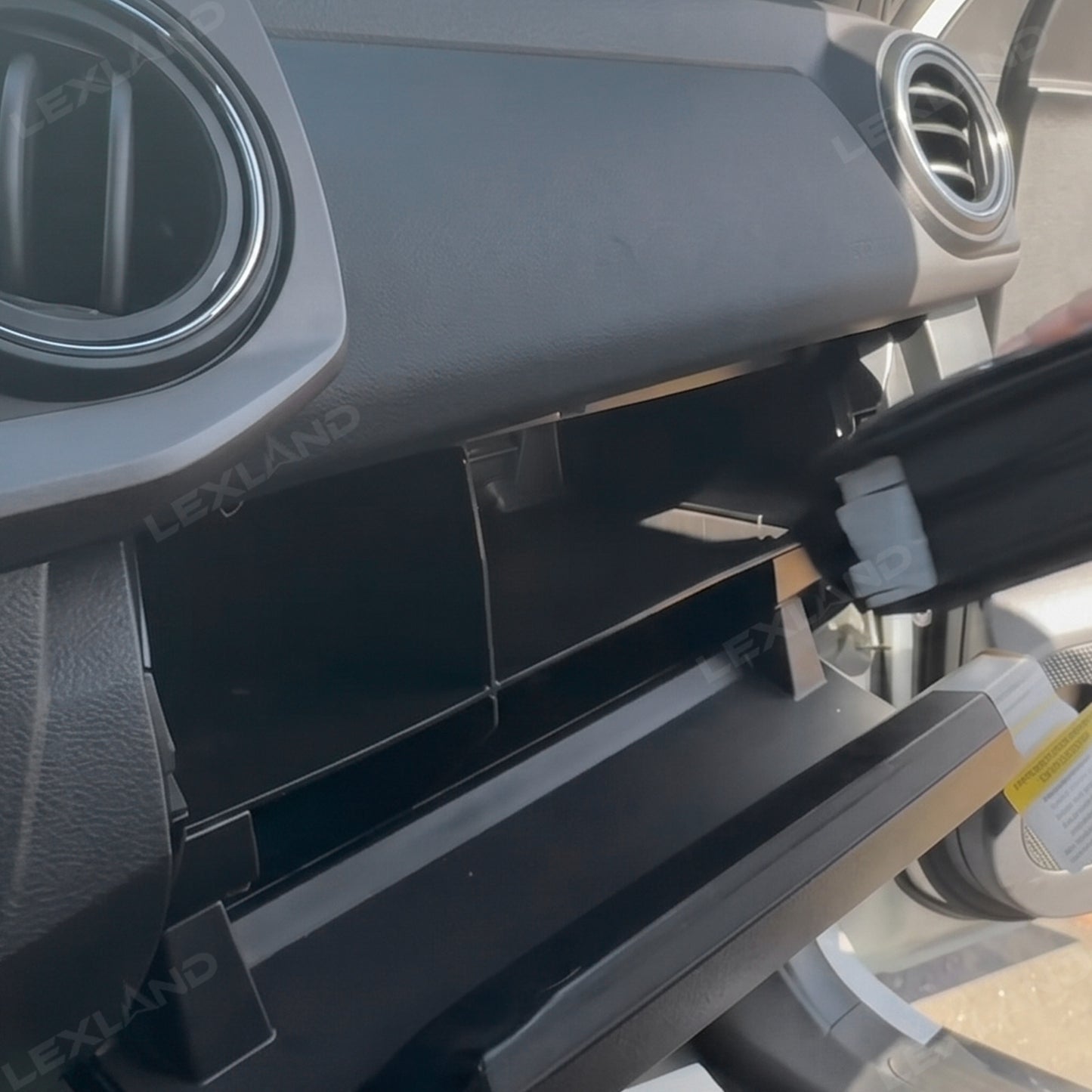 Tacoma Glove Box Organizer 2.0 ABS Cross Storage Divider for Toyota