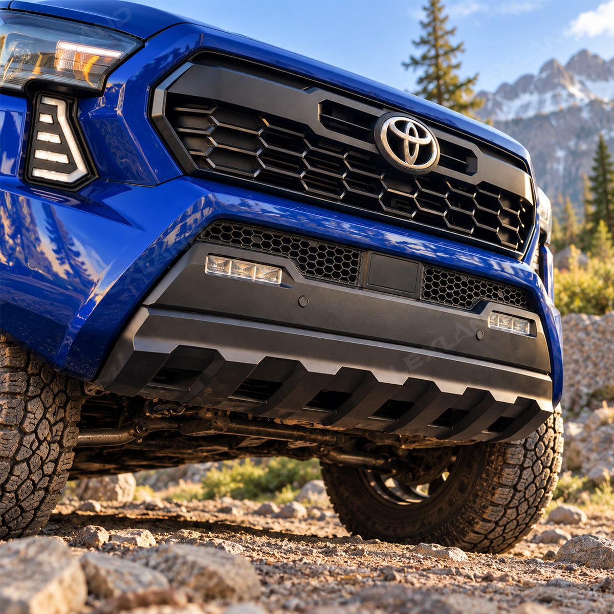 Tacoma Grille Mesh Insert Front Lower Bumper Protective Mesh Grille Panel Covers Bug & Debris Screen Protector