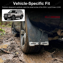 Land Cruiser LC250 Mud Flaps Fender Mudguards Splash Guards 4PCS  for Toyota