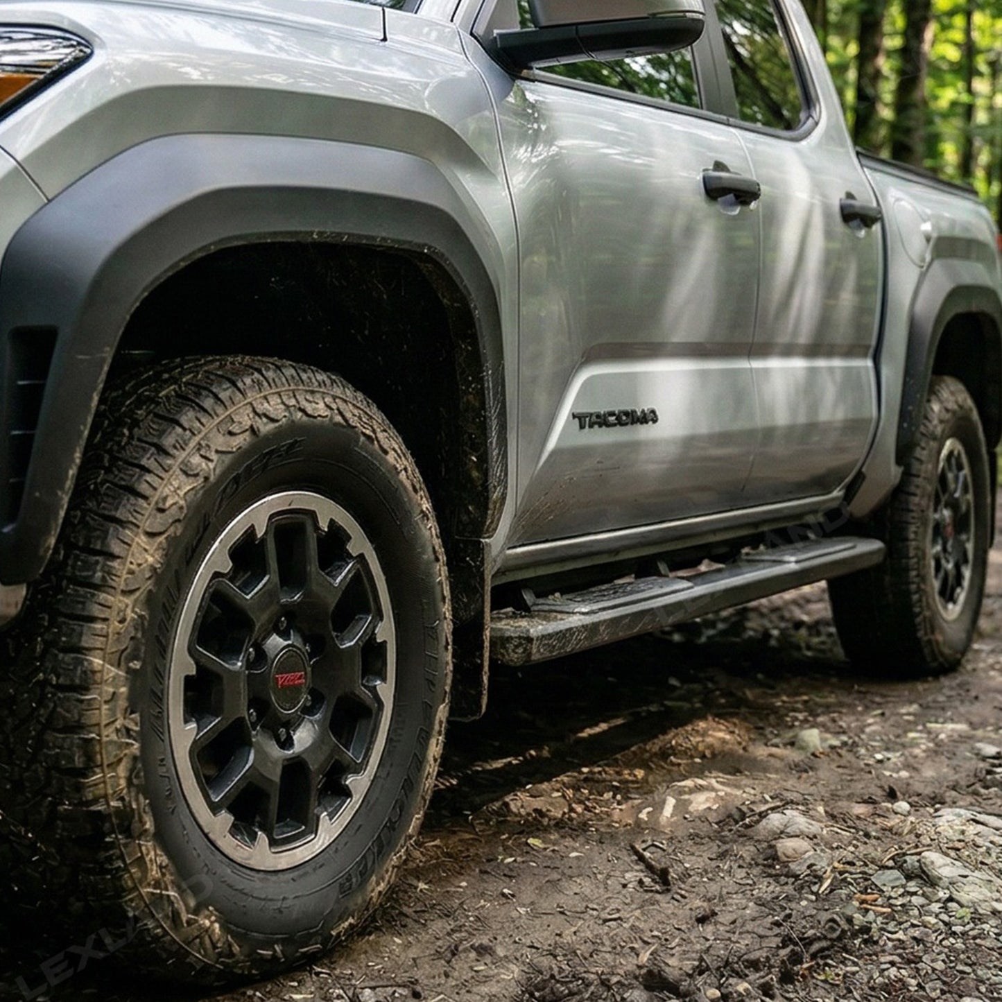 Tacoma Running Boards Aluminum Alloy Side Steps Nerf Bars for Toyota