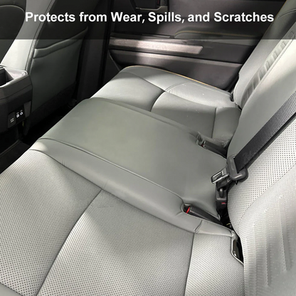 Tacoma/4Runner Seat Covers Embossed Nappa Leather Seat Protector Set with TRD Pro Style for Toyota
