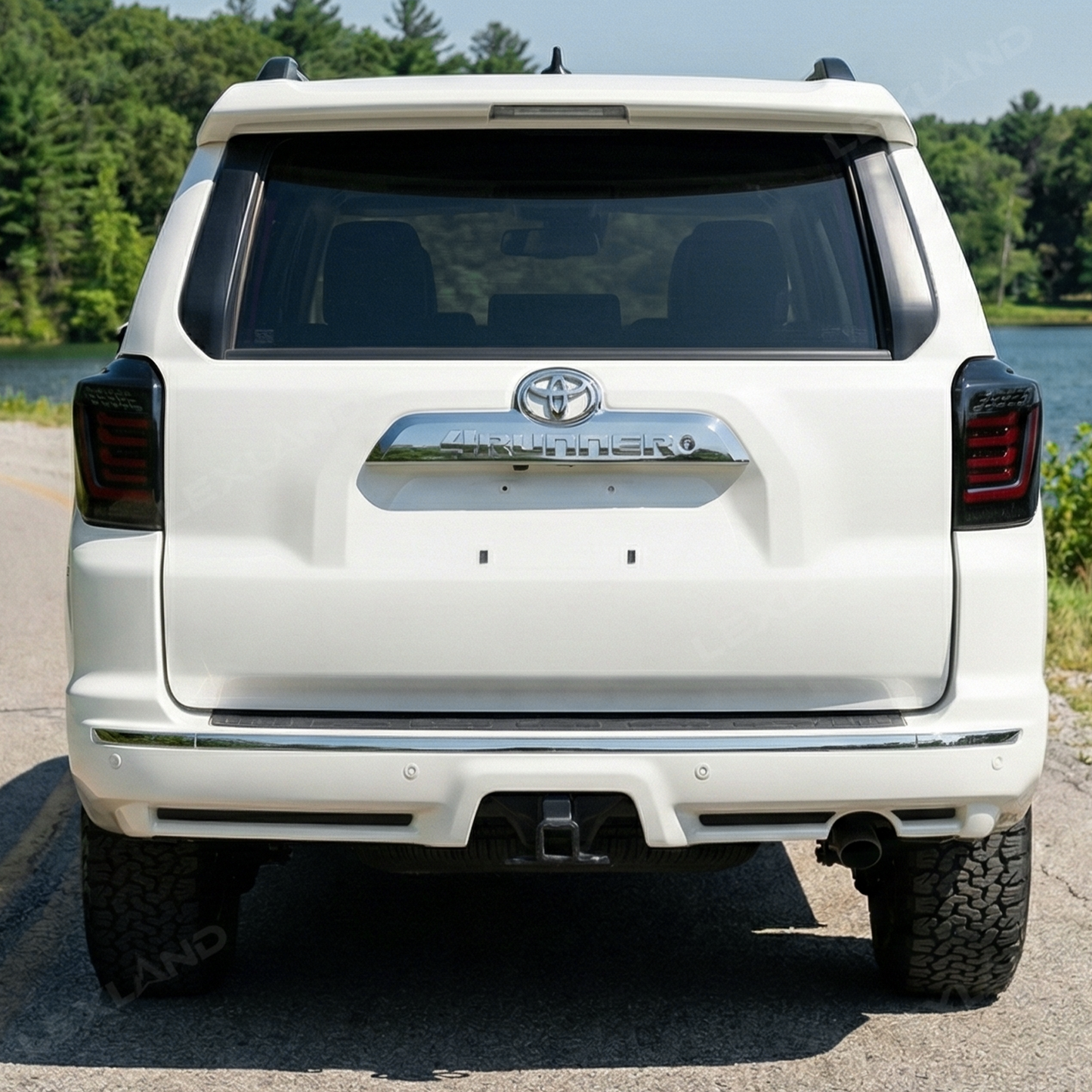 4Runner LED Tail Lights Smoked Dynamic Taillights Rear Lights for Toyota