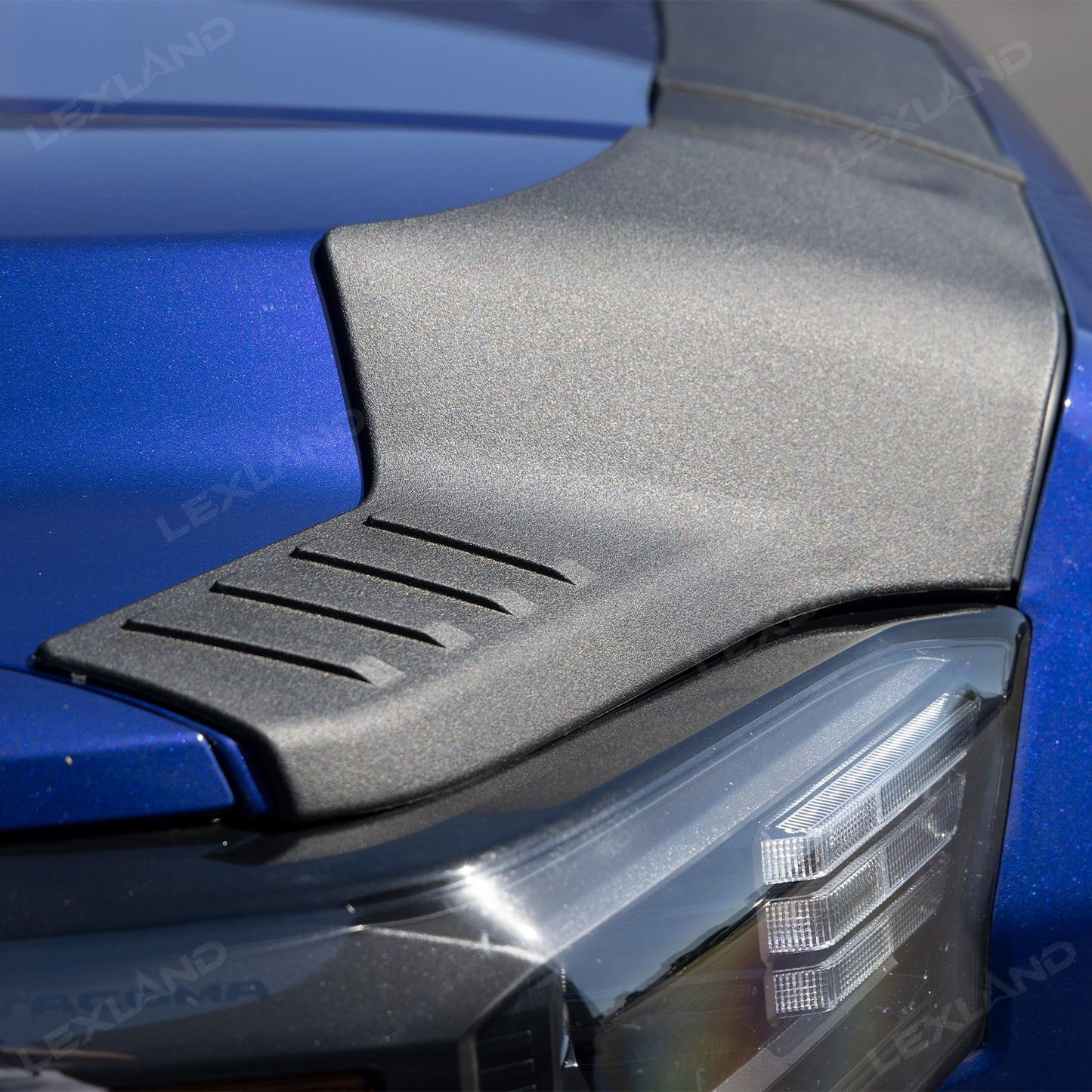Tacoma Hood Deflector Split Design Hood Protector ABS Hood Shield for Toyota