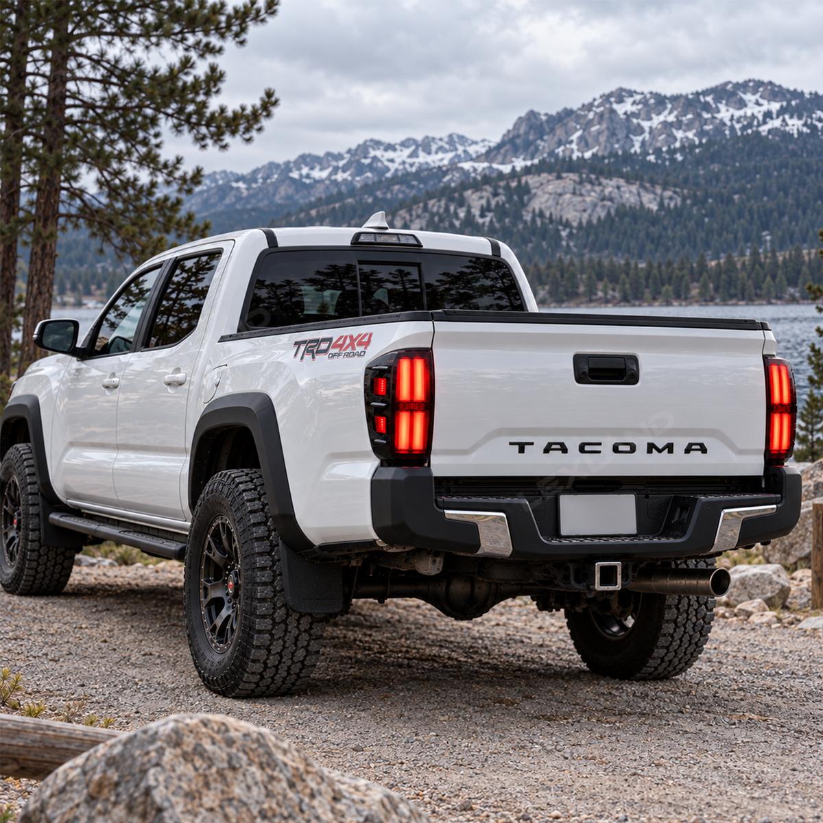 Tacoma 3rd Gen Tail Lights LED Form Lighting Rear Lamps Assembly for Toyota