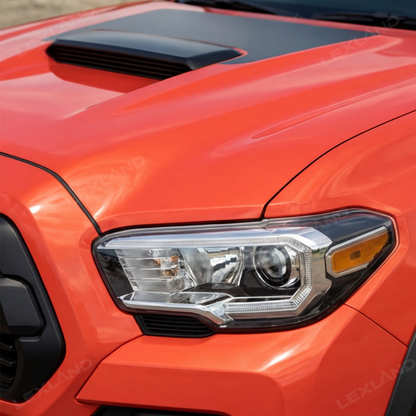 Tacoma Front Headlight Clear Lens High-Transparency PC Headlamp Covers for Toyota