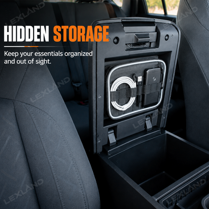 Tacoma/4Runner Center Console Organizer Armrest Hidden Bag Storage Pouch for Toyota