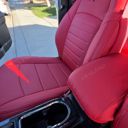 Tacoma/4Runner Seat Covers Embossed Seat Protectors with TRD Style for Toyota