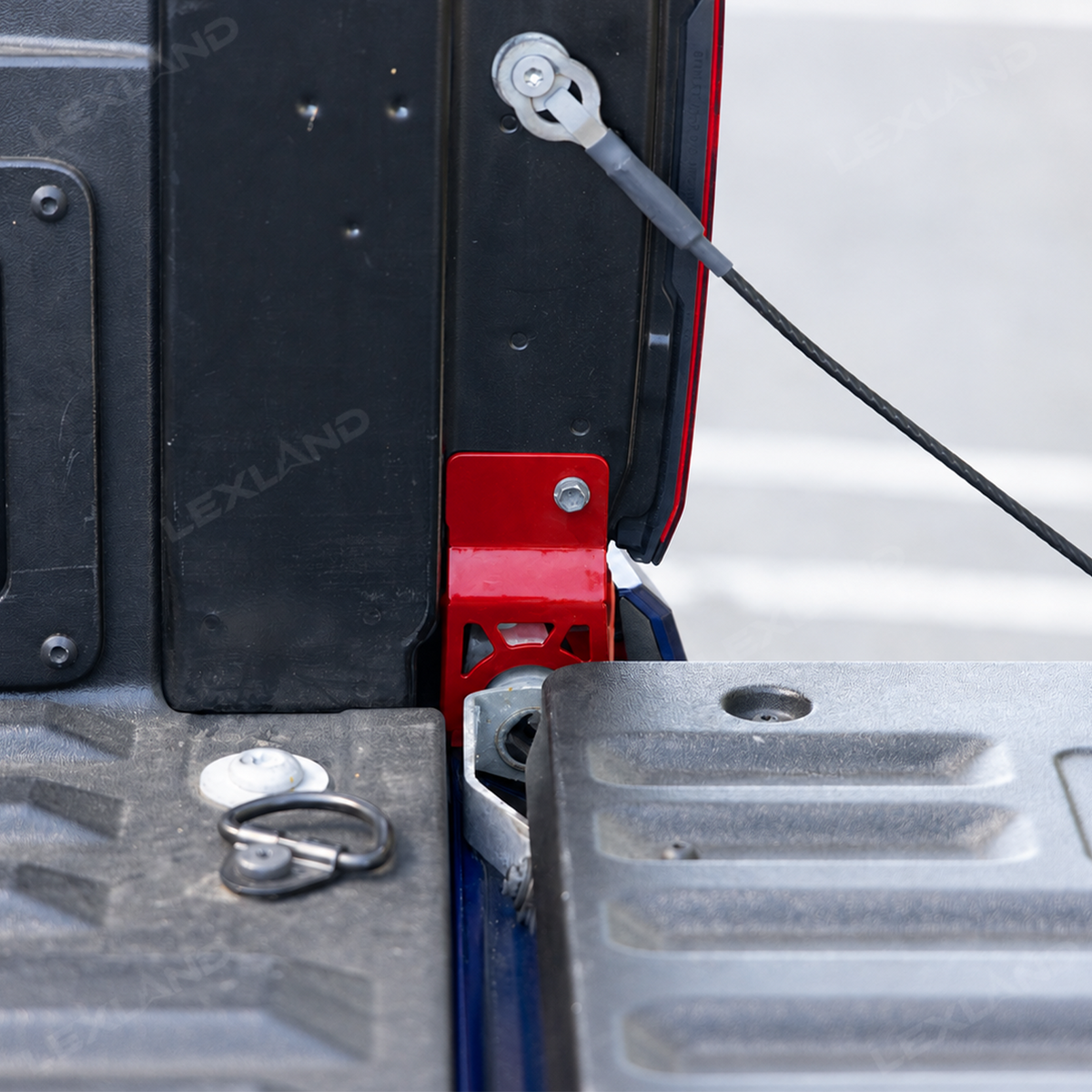 Tacoma Tailgate Theft Protector Truck Bed Tailgate Anti-theft Lock Security for Toyota