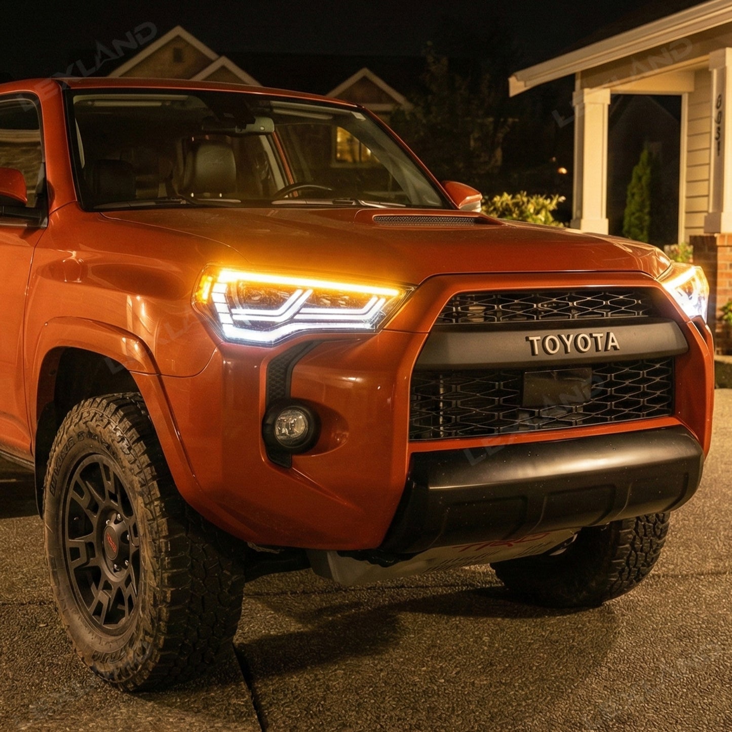 4Runner LED Headlights with Sequential Turn Signal Front Head Lights Headlamps for Toyota