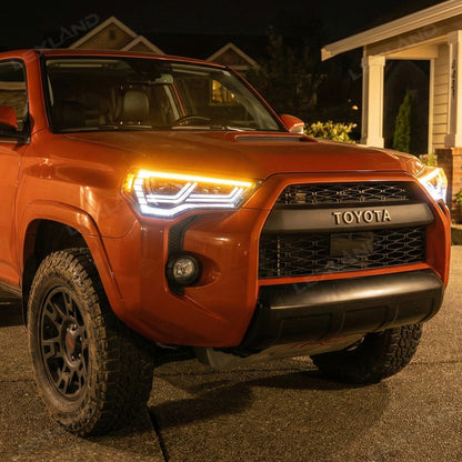 4Runner LED Headlights with Sequential Turn Signal Front Head Lights Headlamps for Toyota