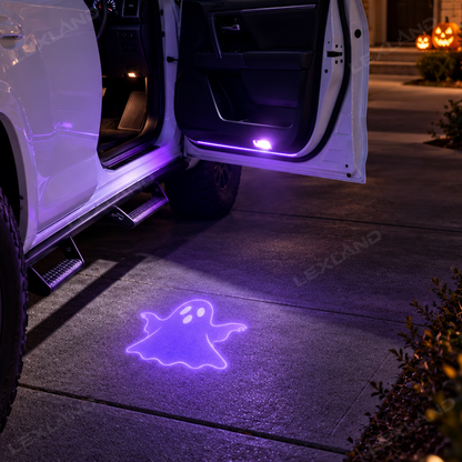 Tacoma/4Runner Halloween Ghost Door Puddle Lights LED Front Door Projector Lights 2PCS