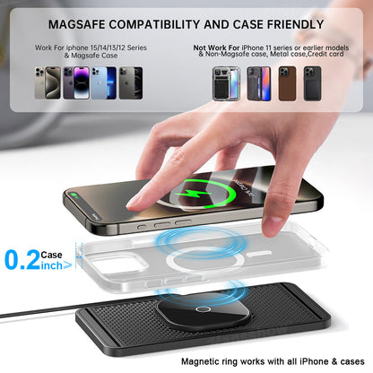 4Runner/Tacoma Magnetic Wireless Charger 15W Phone Charging Pad Upgrade Kit for Toyota