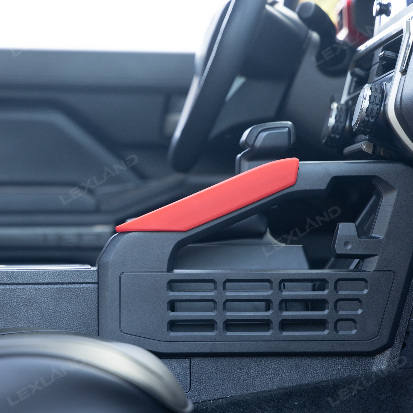 Tacoma Center Console Grab Handle Cover Silicone Interior Cover Trim for Toyota