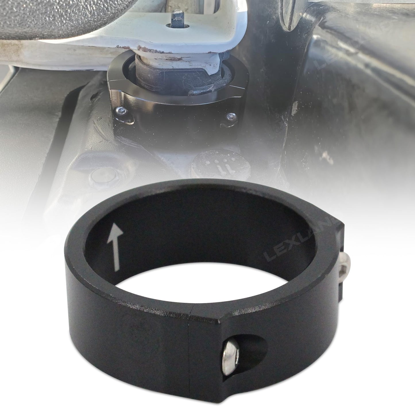 Tacoma Tailgate Anti-Theft Lock Aluminum Alloy Truck Bed Tailgate Security Lock 2.0 for Toyota