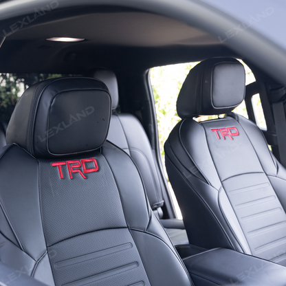 Tacoma /4Runner Seat Covers Full Coverage Embossed Seat Protector with TRD Style