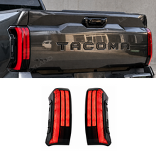 Tacoma Tail Lights Sequential LED Taillights Smoked Style Rear Lamps for Toyota