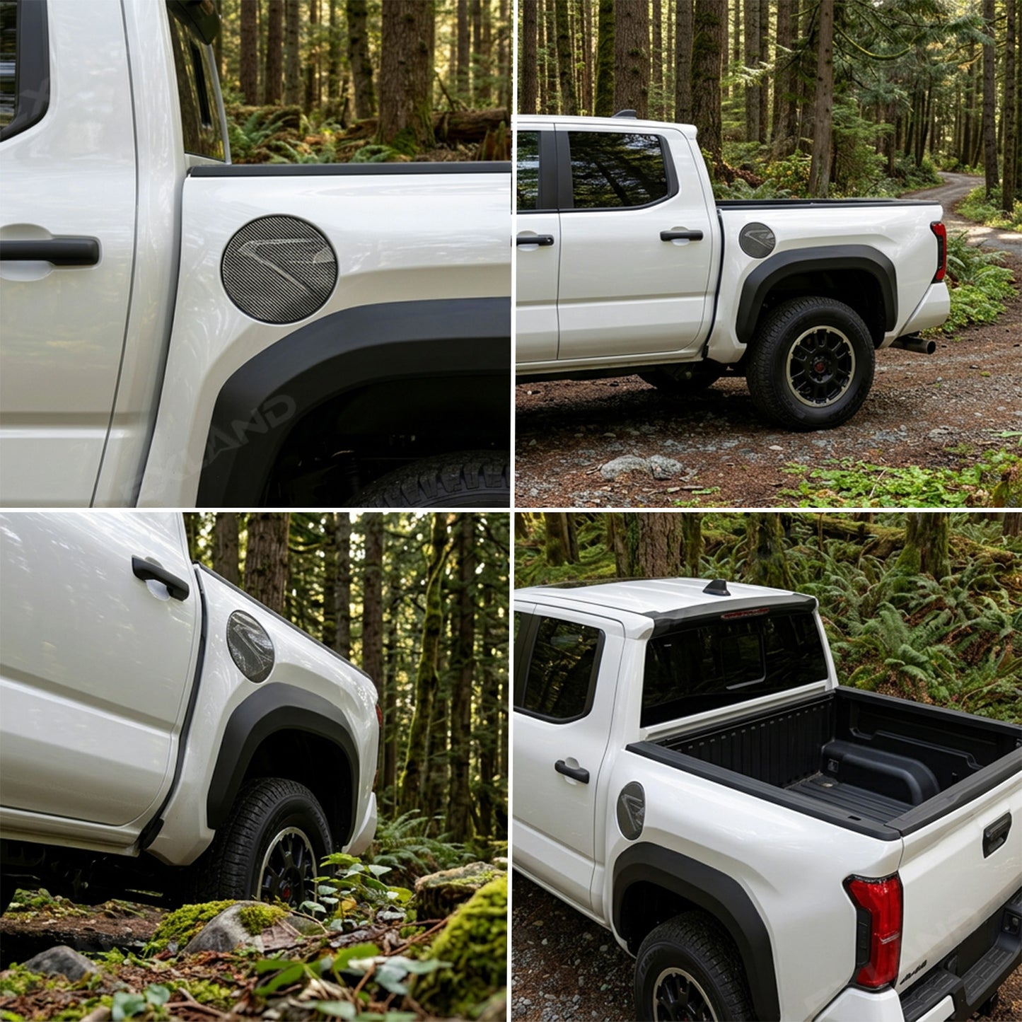 Tacoma Fuel Tank Cover ABS Door Gas Filler Cap for Toyota