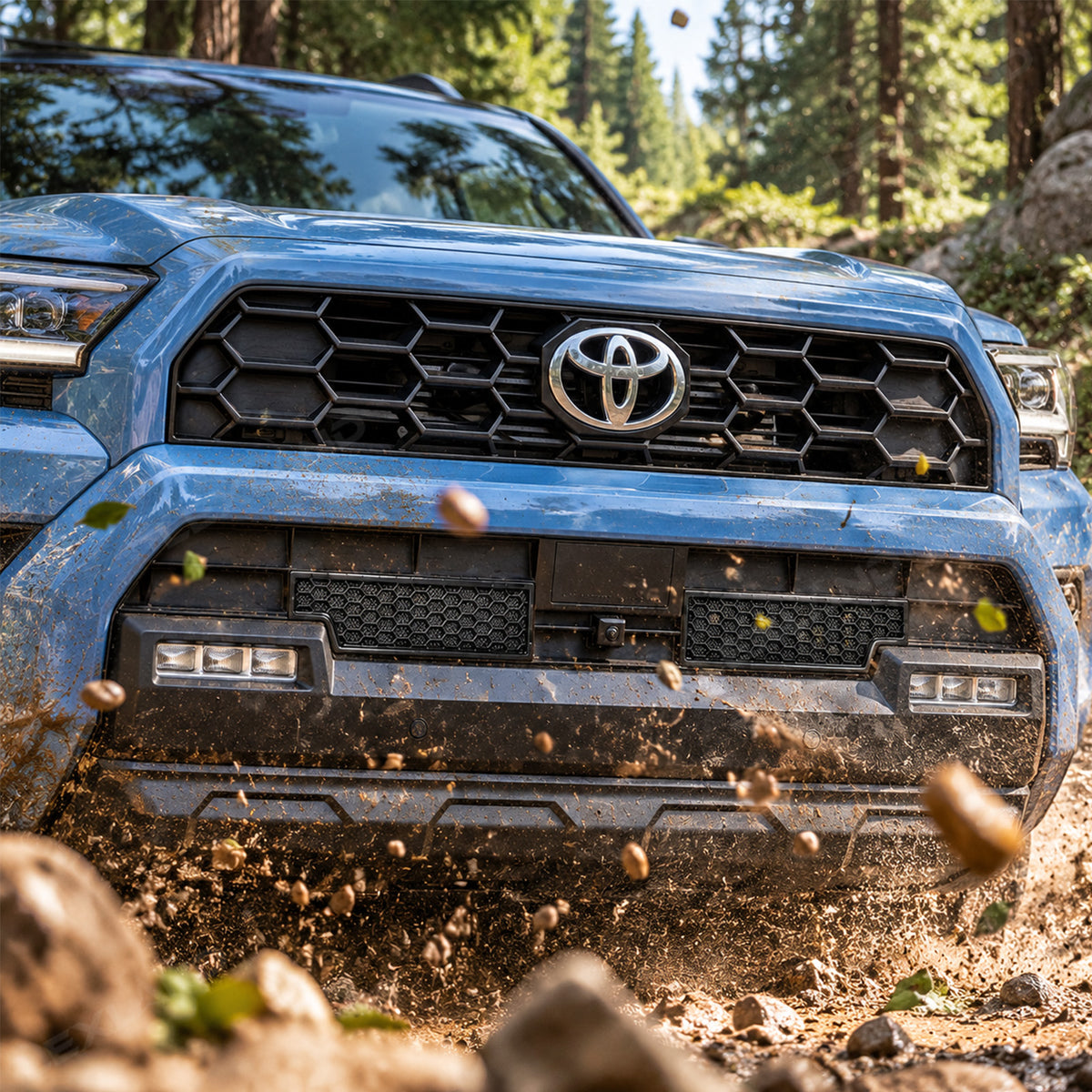 4Runner Grille Mesh Insert Front Lower Bumper Bug & Debris Protective Screen Covers for Toyota