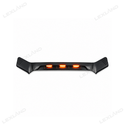 Tacoma/4Runner Hood Protector with LED Light Hood Deflector Bug Deflector 2.0 for Toyota