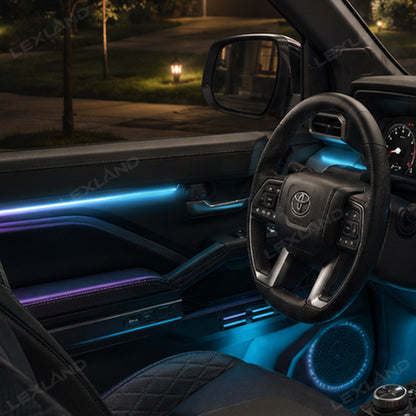 Tacoma RGB Ambient Lighting Kit Dynamic Interior LED Light Strips App Control & Music Sync
