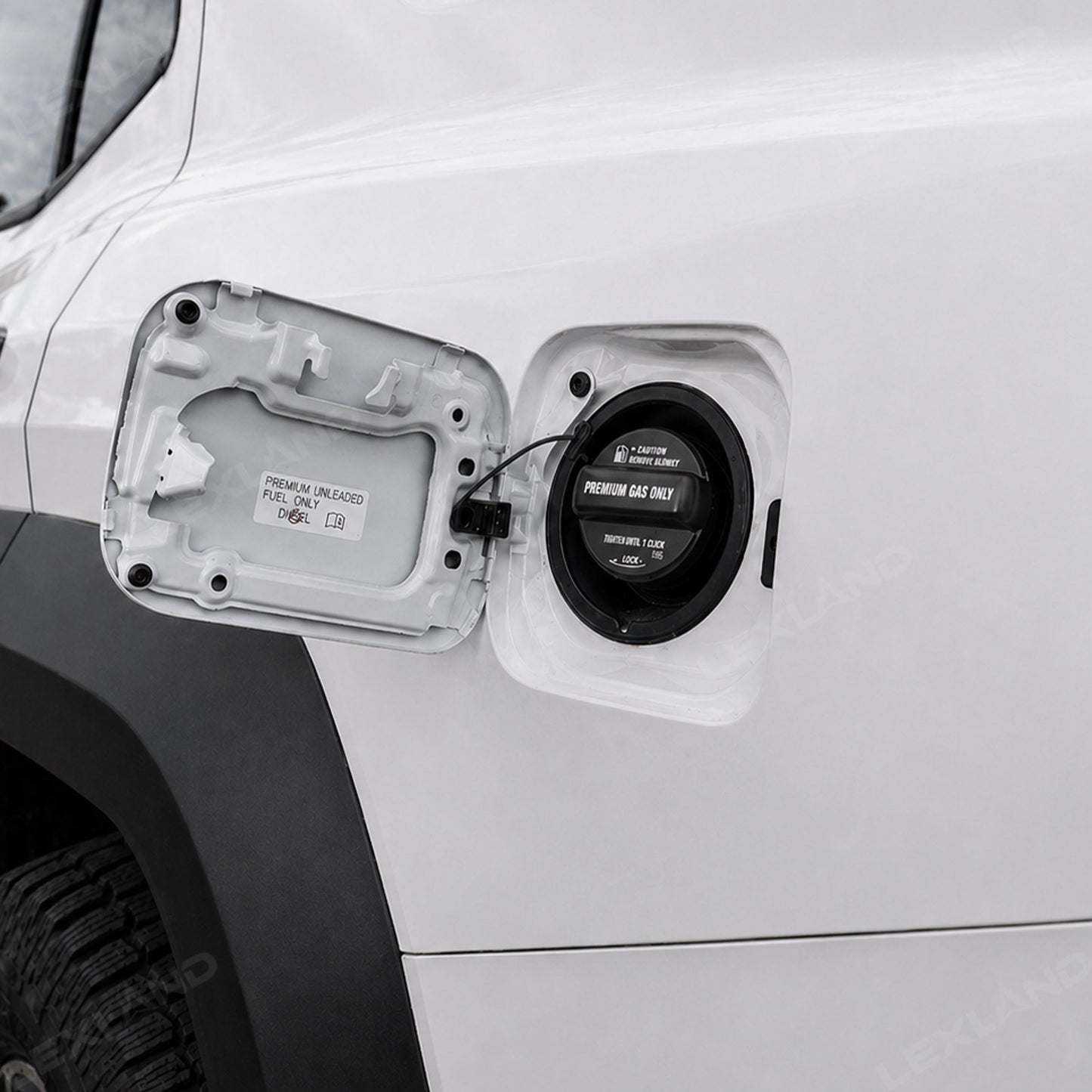 Tacoma/ 4Runner/ Land Cruiser Gas Cap Aluminum Fuel Tank Cap Cover for Toyota