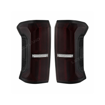 Tacoma LED Tail Lights Assembly Smoked Rear Lamps Taillights for Toyota