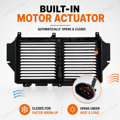 Tacoma Grille Radiator Shutter Assembly Motor with Active Air Louver for Toyota