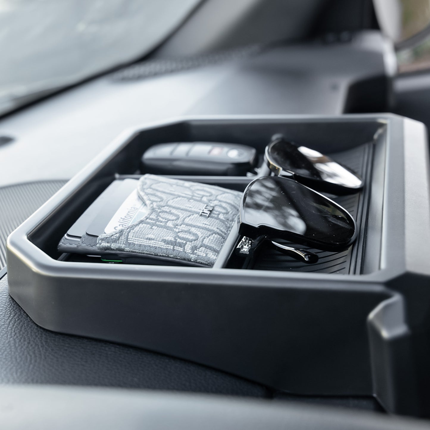 Tacoma/4Runner Dashboard Organizer Tray Behind Screen Interior Dash Storage Box for Toyota