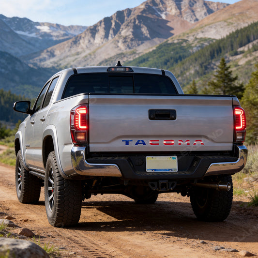 Tacoma 3rd Gen LED Tail Lights Taillights Assembly Plug-and-Play Rear Lamps for Toyota