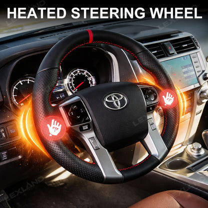 Tacoma/4Runner Steering Wheel Perforated Leather Driving Wheel for Toyota