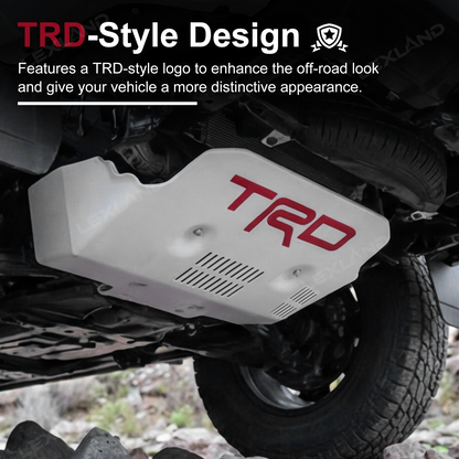 4Runner Front Engine Skid Plate Protector Guard TRD Style Underbody Off-Road Protection Plate