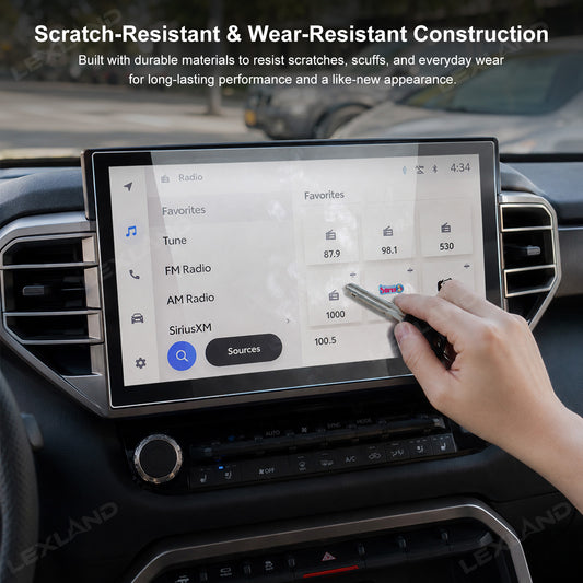 Tundra Screen Protector Tempered Glass Touchscreen Protector for Toyota
