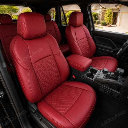 Tacoma/4Runner Seat Covers Diamond Pattern Seat Protectors Interior Protection for Toyota