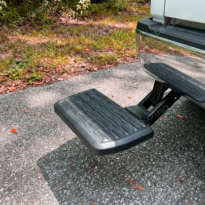 Tundra Rear Bed Step Retractable Aluminum Truck Tailgate Step Folding Bumper Step for Toyota