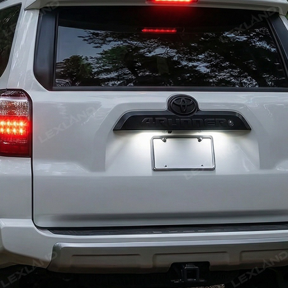 4Runner LED License Plate Light White License Plate Lamp for Toyota