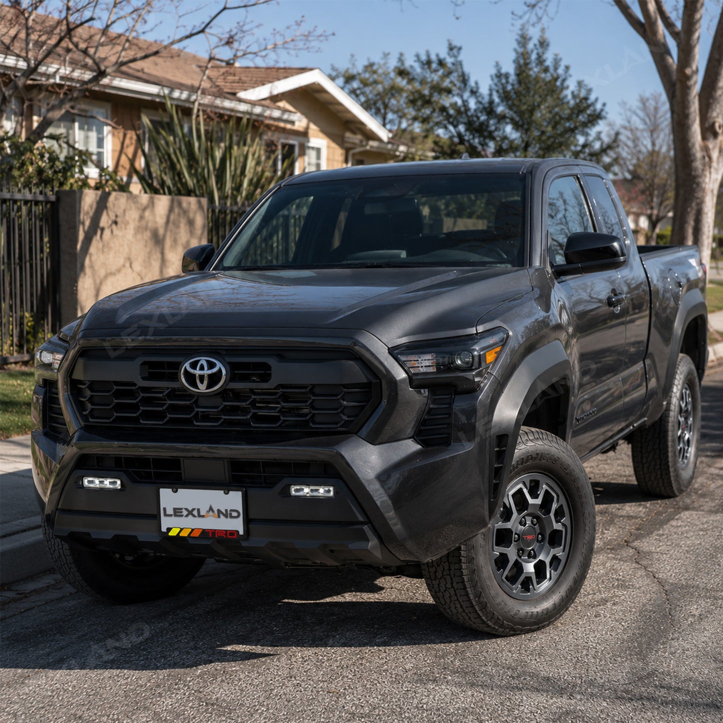 Tacoma/ 4Runner/ Tundra Front Rear License Plate Frame TRD Style License Plate Cover Holder