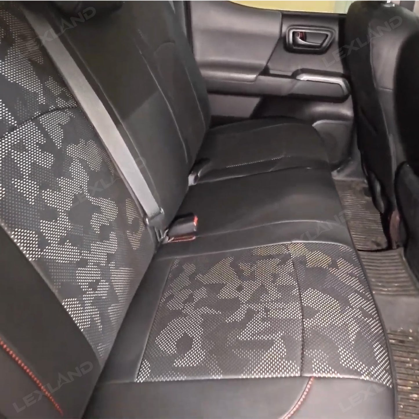 Tacoma 3rd Gen Camo Seat Covers NAPPA Leather Seat Protector for Toyota