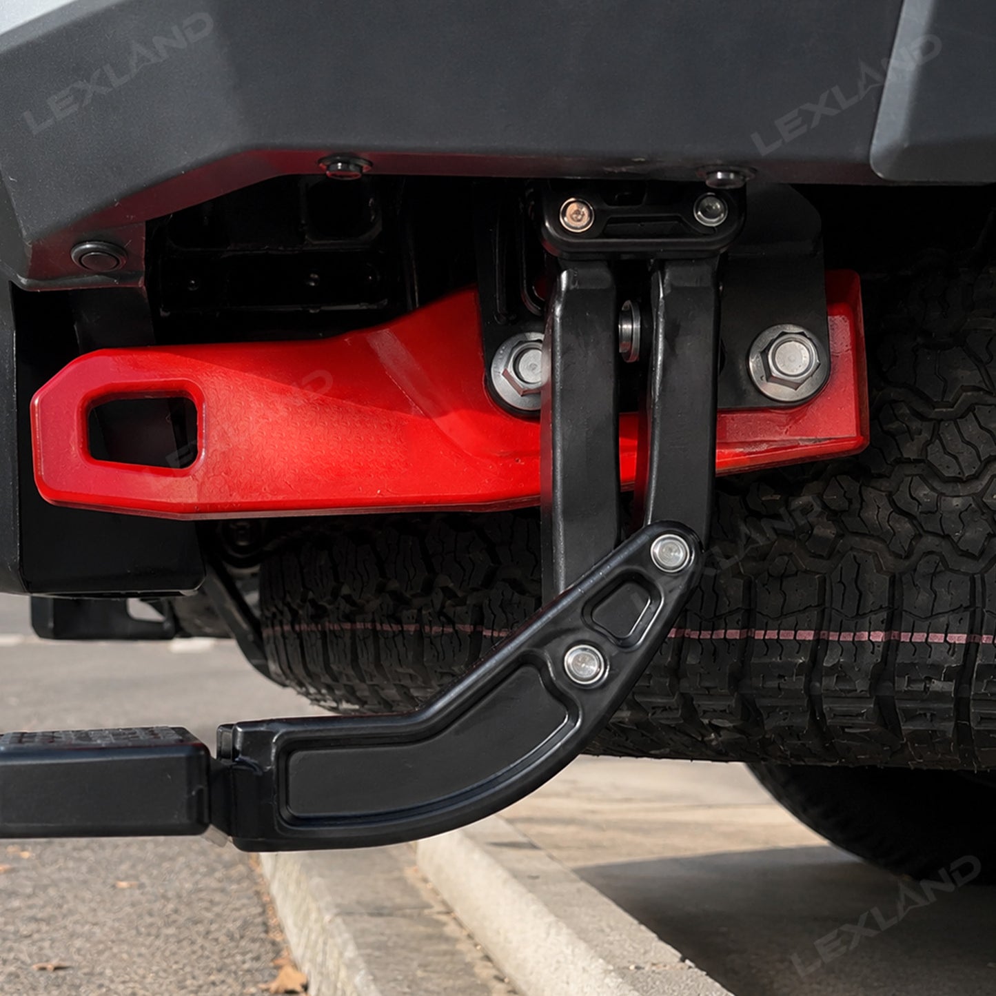 Tacoma Bed Step Relocation Bracket Metal Bed Step Relocator for Toyota