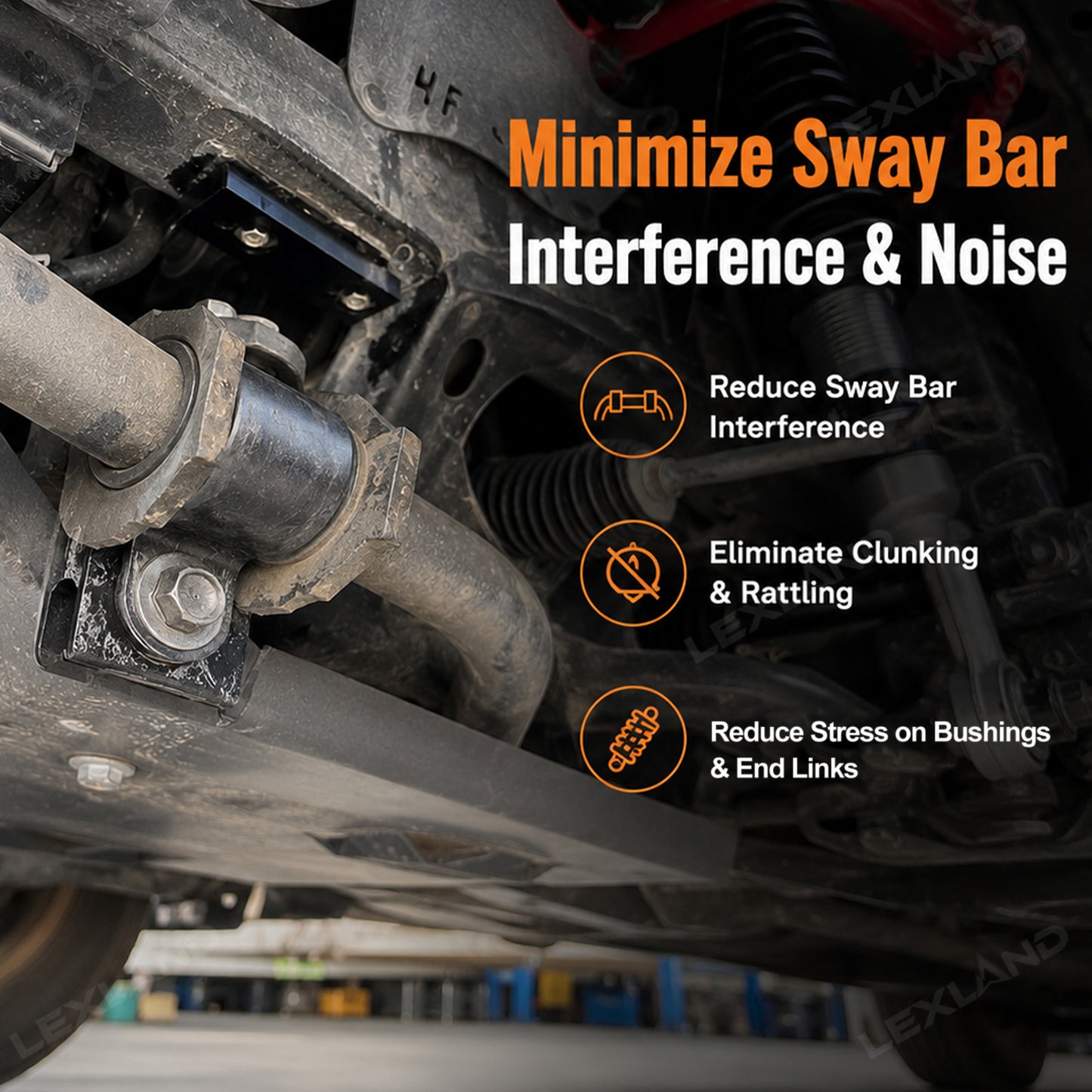 Tacoma Sway Bar Drop Bracket Kit Aluminum Alloy Relocation Brackets for 2WD/4WD with 2"- 4" Lifts