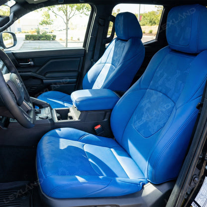 Tacoma Seat Covers Blue Camo Seat Protectors for Toyota