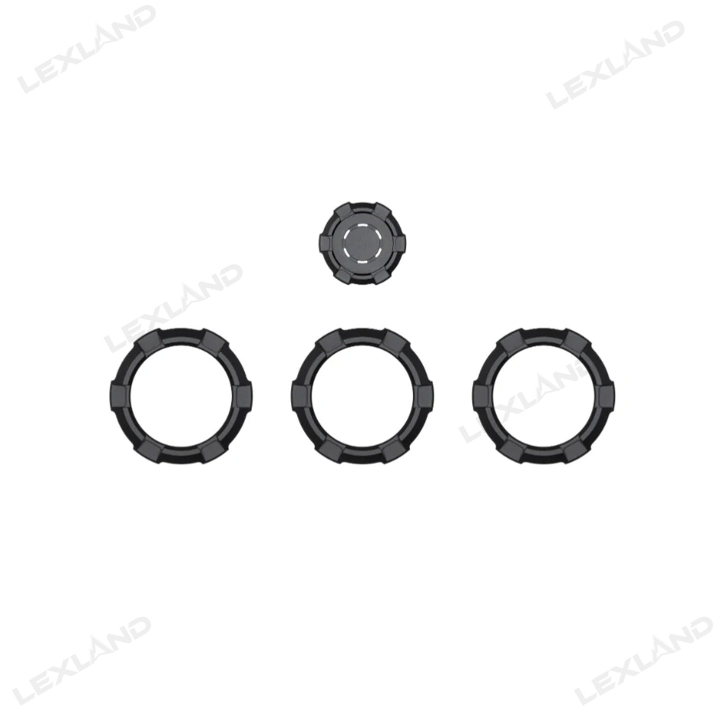 Tacoma/4Runner Aluminum Dash Knobs Kit Radio Knob + Drive Mode Knob + Climate Knobs Set