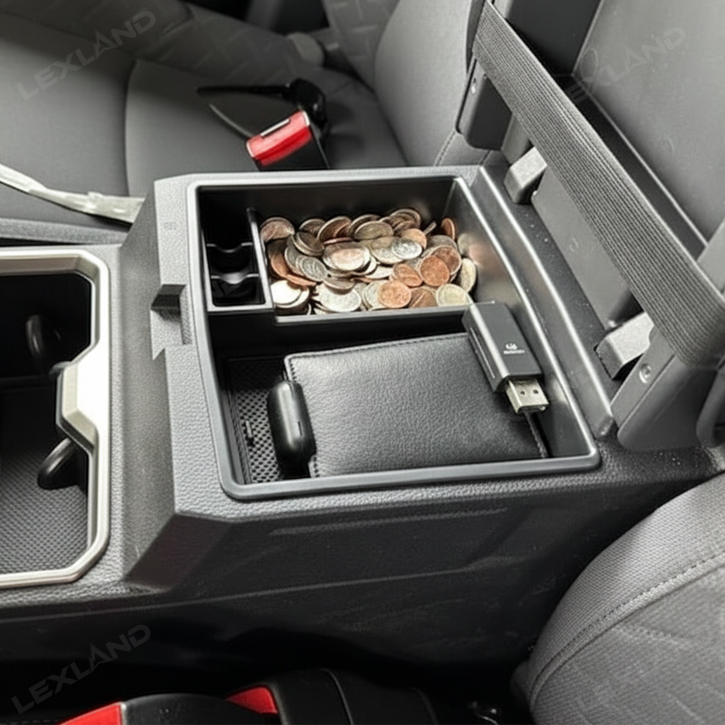 Tacoma Center Console Organizer Armrest Storage Box Tray for Toyota