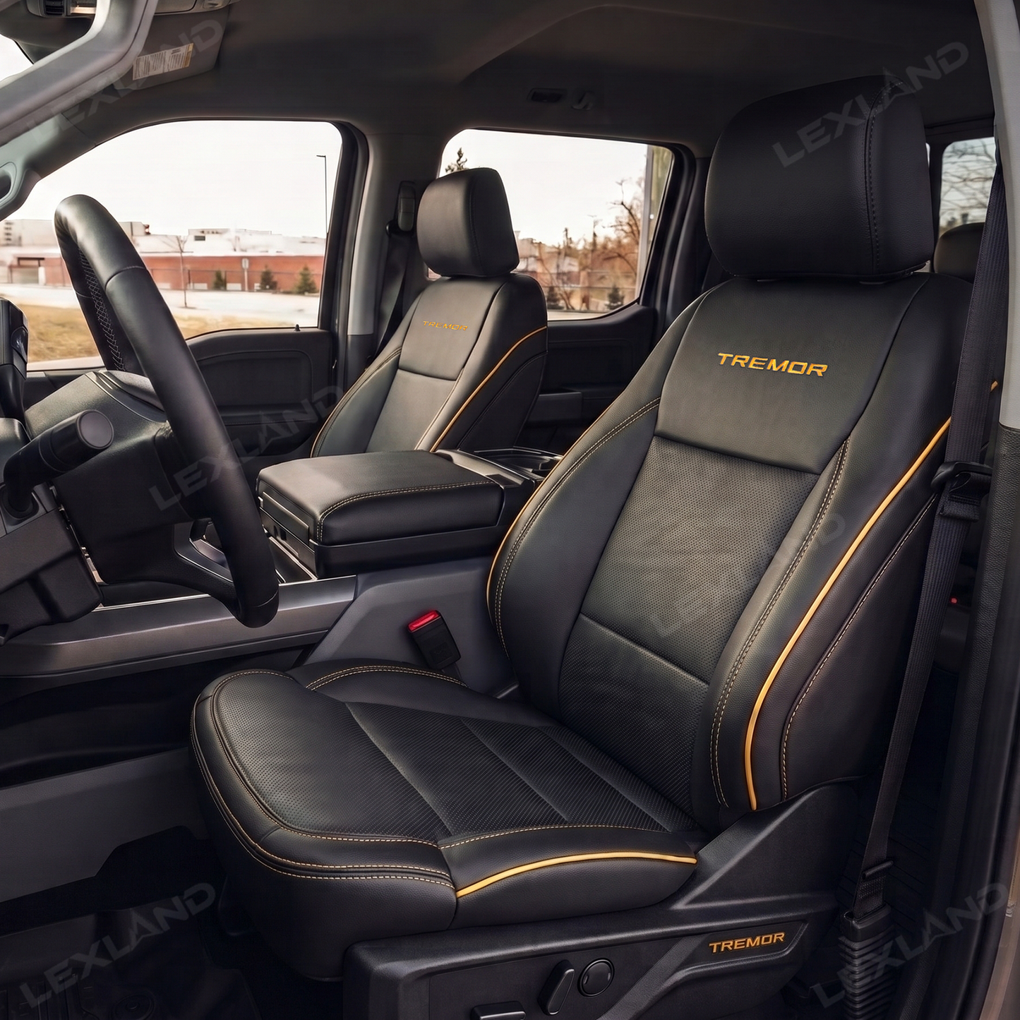 F-150 Crew Cab XL/XLT Seat Covers Custom-Fit Seat Protector Interior Seat Upgrade