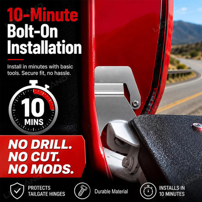 Tundra Tailgate Theft Protector Truck Bed Tailgate Anti-theft Lock Security for Toyota